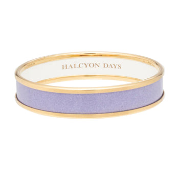 Halcyon Days Bangle - Enamel - Lavender